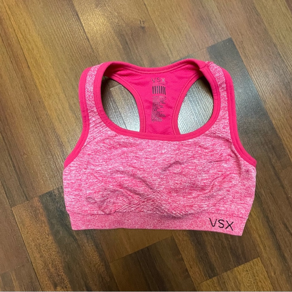 VSX Vibrant Pink Racerback Sports Bra